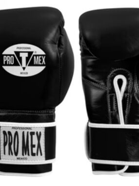 Title Pro Mex Black Boxing Gloves